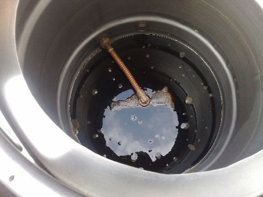 filling the boiler