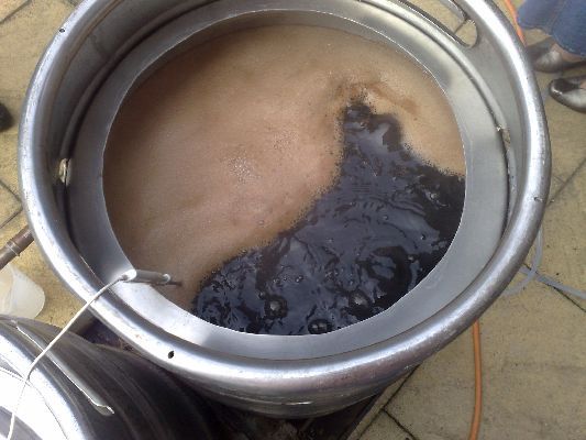 start of the boil